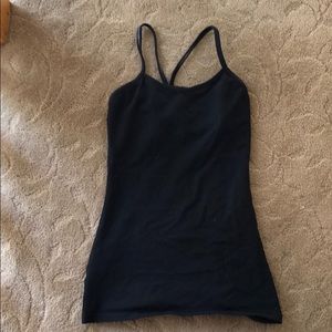 Lululemon workout tank w bra